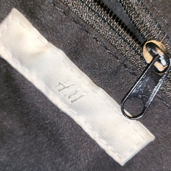 H&M Duffle Bag Overnight Weekender Neutral Preppy Athletic Geometric Normcore - Picture 8 of 16